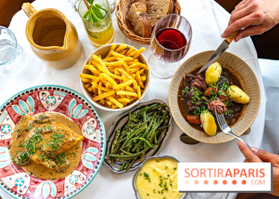 Margaux, le restaurant français typique, face à la Tour Eiffel - A7C09284