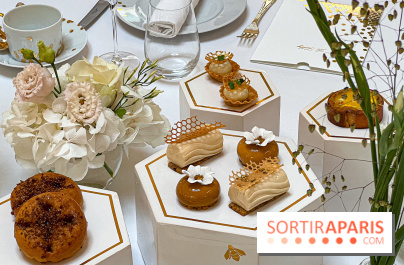 Tea Time griffé Chaumet au Peninsula Paris : le miel sublimé sous toutes ses formes par Anne Coruble - image00022