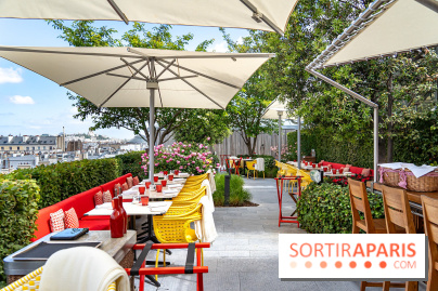 La terrasse estivale en rooftop du Cheval Blanc : Le Jardin