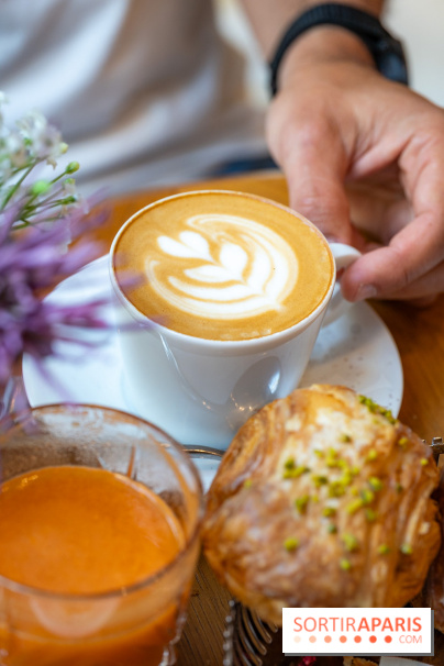 Le brunch de Pierre Hermé à Beaupassage  - capuccino