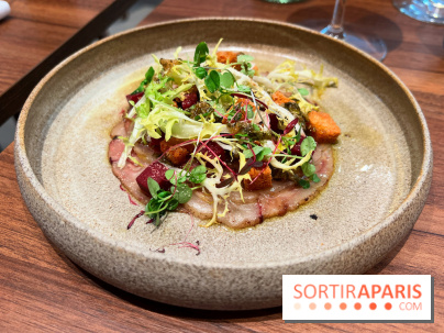 Table Penja - Carpaccio de tête de veau