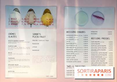 Le pop-up de glace Café Isaka à la Samaritaine avec salon de thé