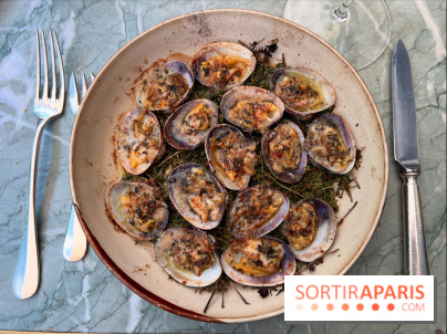 Divellec - Palourdes gratinées