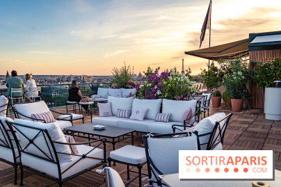 Céleste, le bar estival en rooftop du Cheval Blanc se dévoile
