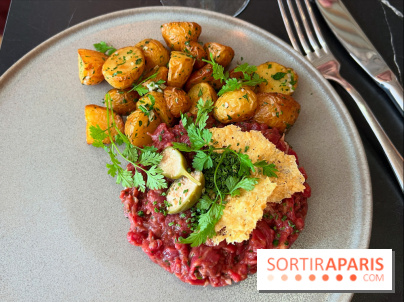 Schnock - Tartare de boeuf, pommes grenaille