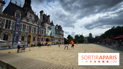 Beach-Volley à l'Hôtel de Ville