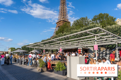 Bonnotte Club Paris, la guinguette branchée et abordable au pied de la Tour Eiffel