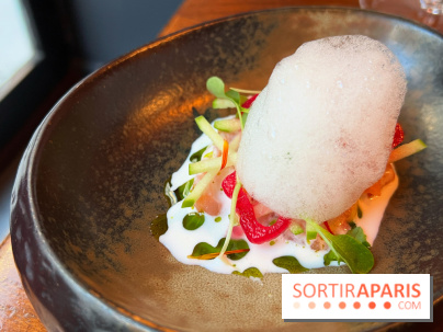 Machizo - Saumon, burrata, pomme, verveine