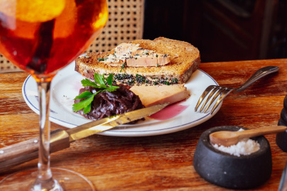 Foie gras chez Canard et Champagne Paris 2 ème