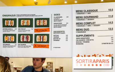 Onigami, le resto street food dédié aux onigirazus japonais Paris 10e - photos