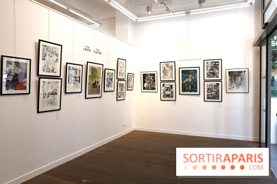 Exposition de Josep Homs et Daria Schmitt à la galerie Daniel Maghen, nos photos 