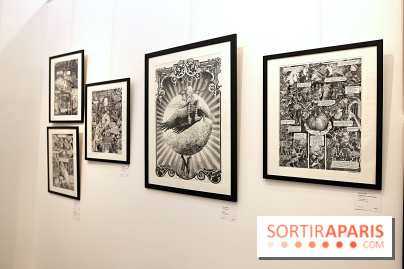 Exposition de Josep Homs et Daria Schmitt à la galerie Daniel Maghen, nos photos