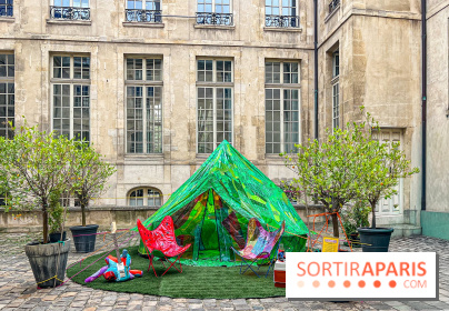 Paris Design Week 2025 : une installation immersive et colorée à l'Hôtel d'Albret - IMG 7172 jpg