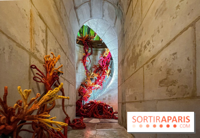 Paris Design Week 2025: une œuvre textile s'invite dans la Colonne de Juillet, place de la Bastille - IMG 7328 jpg