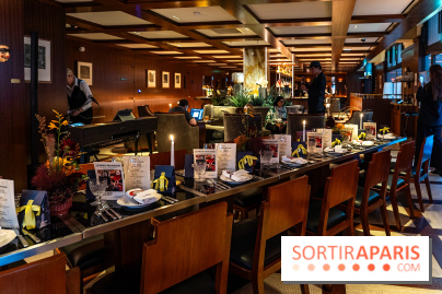 Le Dîner Renversé des Grands Voyageurs - table