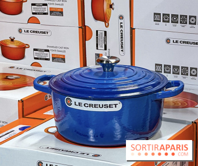 Braderie Le Creuset, la célèbre cocotte en fonte émaillée française, à l'Espace Champerret