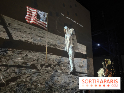 Destination Lune : un voyage immersif dans les étoiles à l'Atelier des Lumières - photos