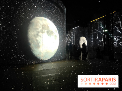 Destination Lune : un voyage immersif dans les étoiles à l'Atelier des Lumières - photos