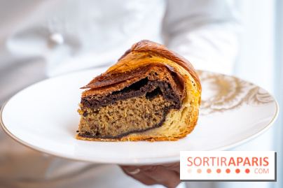 La Bûche et la galette des roi du George V par Michael Bartocetti et Guillaume Cabrol