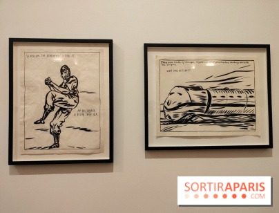 Underground : l'exposition ironique de Raymond Pettibon au Musée Picasso - nos photos - fotor 1760090688549