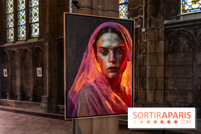 Exposition street-art et mode gratuit dans une chapelle à Paris : à la Croisée des Arts - photos