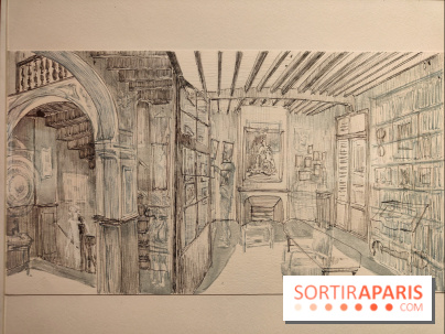 Exposition Echos : une exploration dessinée du musée Jean-Jacques Henner à Paris - nos photos - fotor 1760536372716