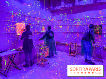 Paint Invaders : l'expérience d’art immersive et fluorescente unique à Paris