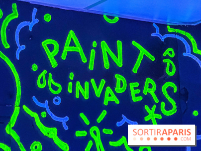 Paint Invaders : l'expérience d’art immersive et fluorescente unique à Paris