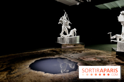 Daniel Buren et Miles Greenberg, nos photos de l'expo au Reiffers Art Inititiatives à Paris