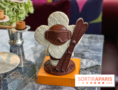 Bûche et chocolats de Noël 2025 de Louis Vuitton par Maxime Frédéric