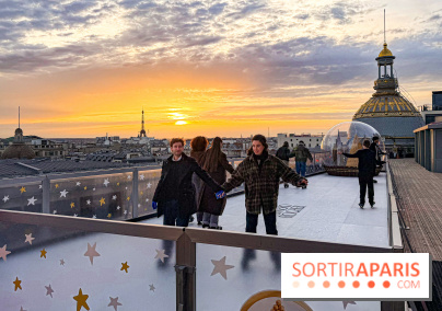 Patinoire Printemps Haussmann 2025