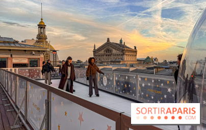 Noël 2025 au Printemps Haussmann : une patinoire gratuite au sommet du grand magasin