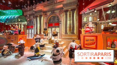 Les vitrines de Noël du Printemps Haussmann à Paris 2025 avec Diane Kruger, les photos