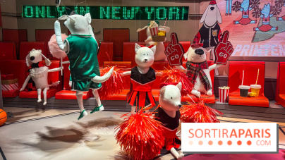 Les vitrines de Noël du Printemps Haussmann à Paris 2025 avec Diane Kruger, les photos