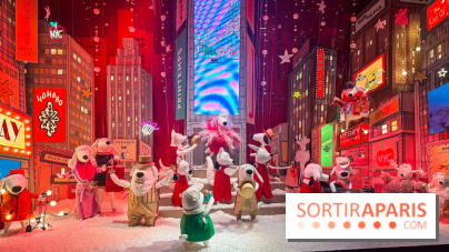 Les vitrines de Noël du Printemps Haussmann à Paris 2025 avec Diane Kruger, les photos