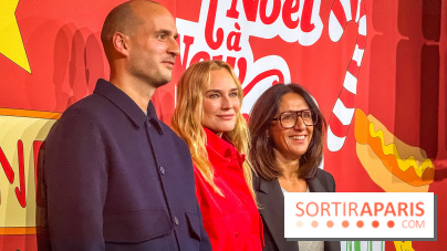 Les vitrines de Noël du Printemps Haussmann à Paris 2025 avec Diane Kruger, les photos