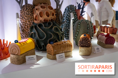 Bûches de Noël et créations de fête 2025 de Pierre Hermé : les Abysses - A7C07838