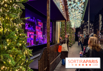 Les vitrines de Noël 2025 du Bon Marché : le grand magasin se métamorphose en (Bon) Marché de Noël