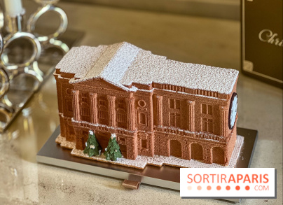 La Bûche de Noël 2025 de l'Hôtel de Crillon par Matthieu Carlin : le palace ... à croquer !