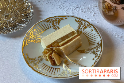 La Bûche de Noël 2025 de l'Hôtel de Crillon par Matthieu Carlin : le palace ... à croquer !