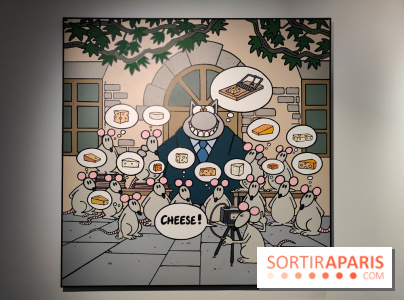 Geluck expose Le Chat : l'exposition rétrospective entre art et humour se dévoile au musée Maillol