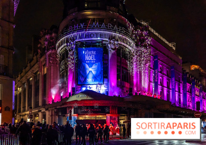Inauguration des vitrines de Noël du BHV Marais à Paris 2025 avec Vincent Niclo et Vitaa - photos - A7C01322