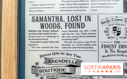 World of Frozen - détail Samantha