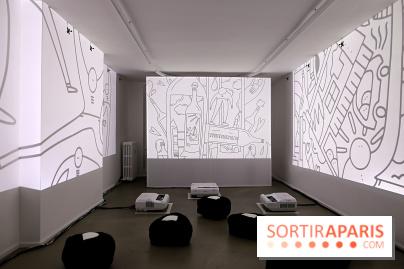 Sur les traces du D. : nos photos de l'exposition du street artiste au Wilde - Le lieu à Paris