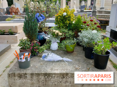 Visuels Paris - Tombe Serge Gainsbourg