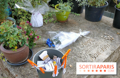 Visuels Paris - Tombe Serge Gainsbourg