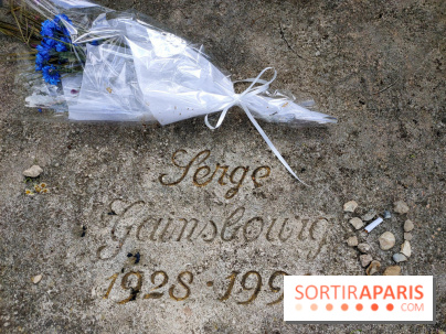 Visuels Paris - Tombe Serge Gainsbourg