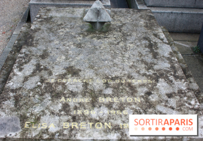 Visuels Paris - Tombe André Breton