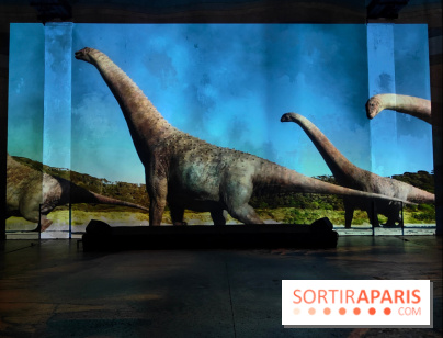 Dinosaures : l'expérience immersive qui nous fait remonter le temps à l'Atelier des Lumières, photos