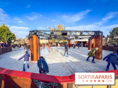 Noël au Parc Astérix 2025, patinoire et marché de Noël  - IMG 7524